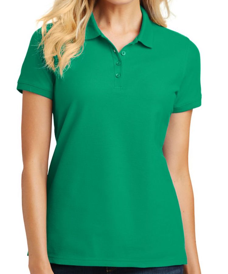 port authority ladies core classic pique polo